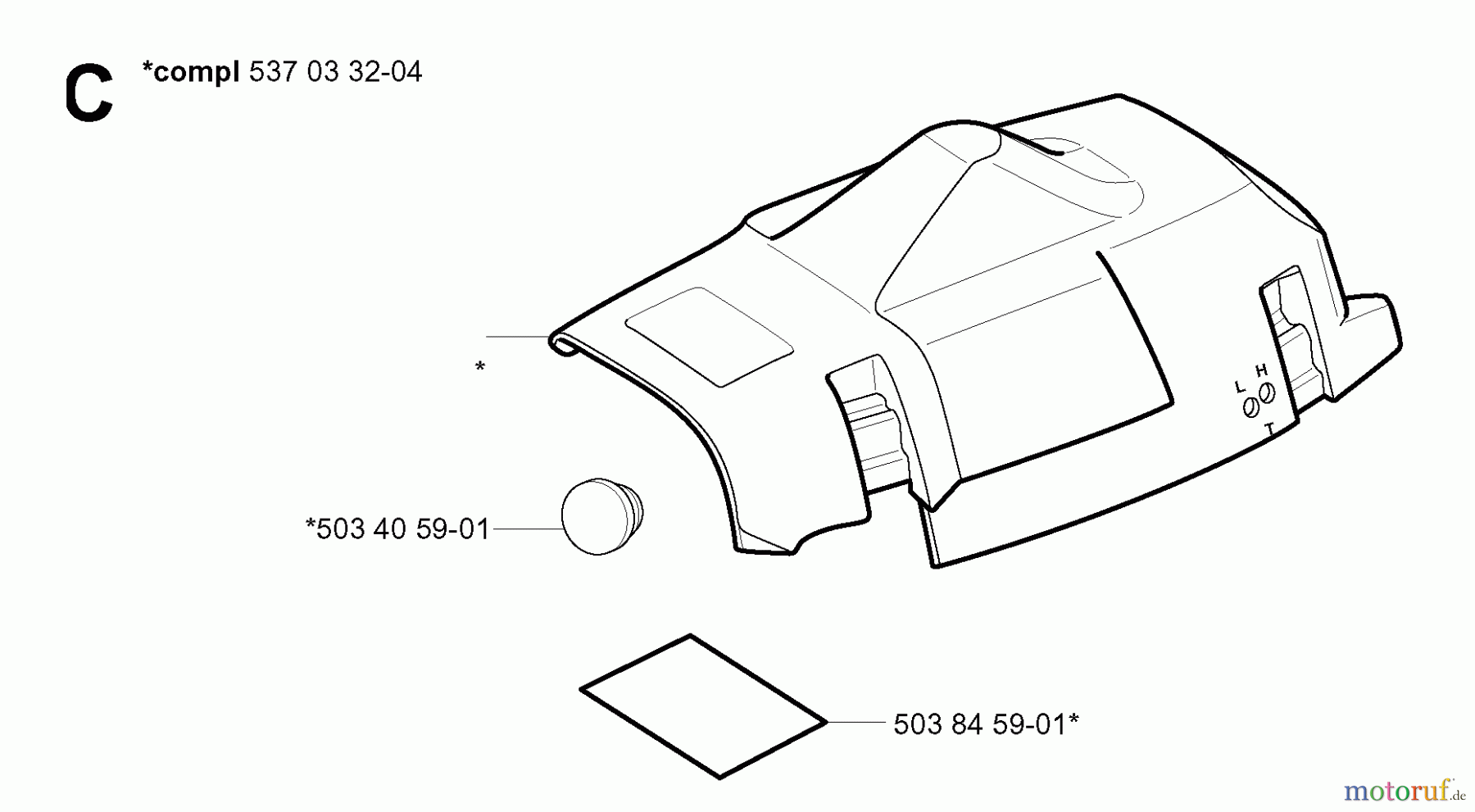 Jonsered Motorsägen CS2147 - Jonsered Chainsaw (2003-08) COVER