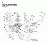 Jonsered LRH13 (954003421) - 36" Lawn & Garden Tractor (1996-01) Ersatzteile TRANSMISSION #2