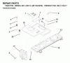 Jonsered LRH13 (J8F13H36TB, 954130017) - Lawn & Garden Tractor (1998-12) Ersatzteile CHASSIS ENCLOSURES