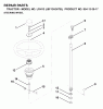 Jonsered LRH13 (J8F13H36TB, 954130017) - Lawn & Garden Tractor (1998-12) Ersatzteile STEERING