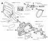 Jonsered CS2159 - Chainsaw (2006-02) Ersatzteile CHAIN BRAKE CLUTCH COVER