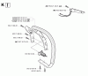 Jonsered CS2159 - Chainsaw (2006-02) Ersatzteile HANDLE #2