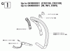 Jonsered CS2159 - Chainsaw (2006-02) Ersatzteile HANDLE #1