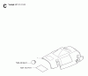 Jonsered CS2159 - Chainsaw (2007-03) Ersatzteile CYLINDER COVER #1