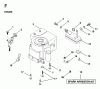 Jonsered LRH13 - 36" Lawn & Garden Tractor (1997-04) Ersatzteile ENGINE CUTTING EQUIPMENT