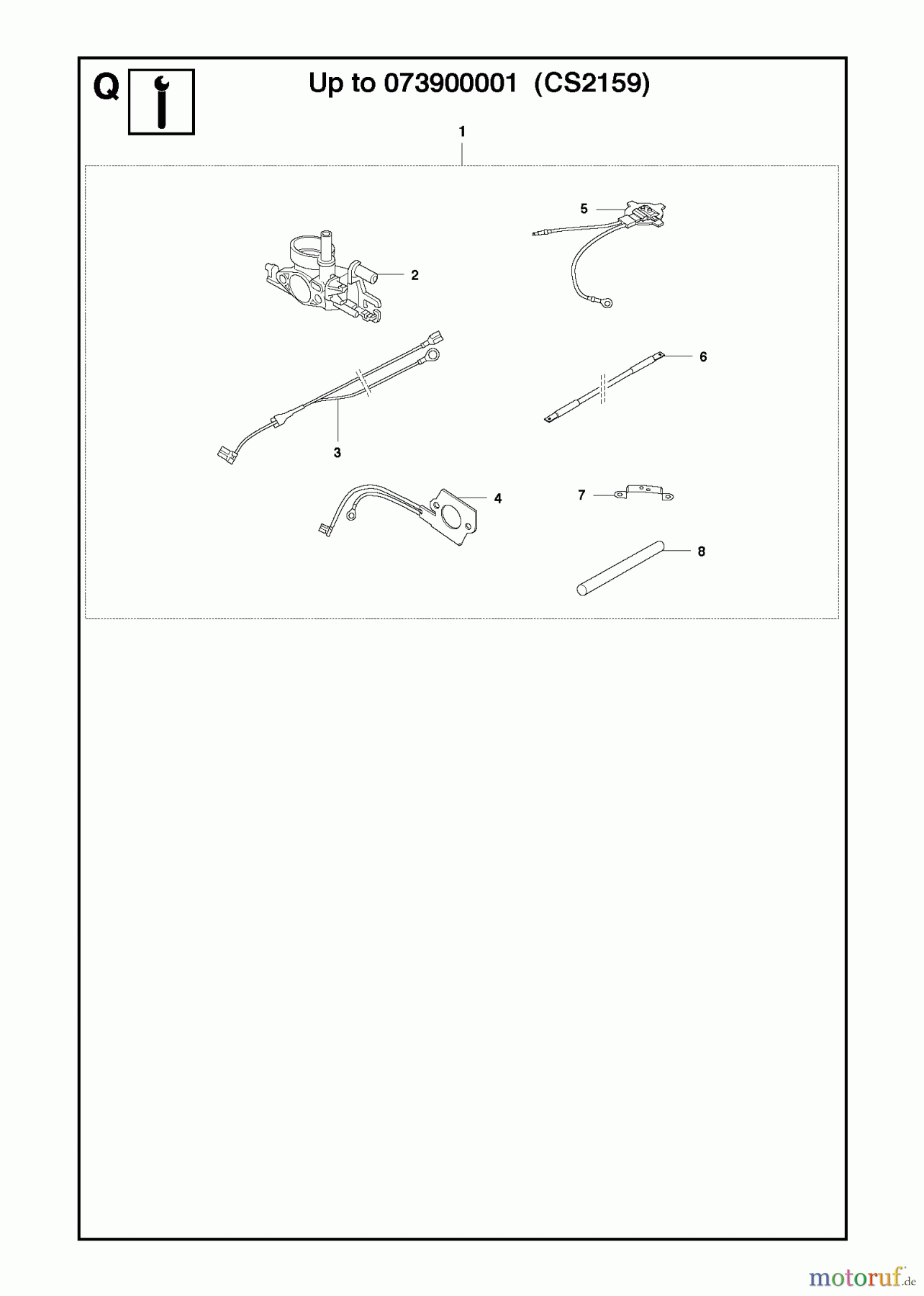  Jonsered Motorsägen CS2159 - Jonsered Chainsaw (2011-05) SERVICE UPDATES