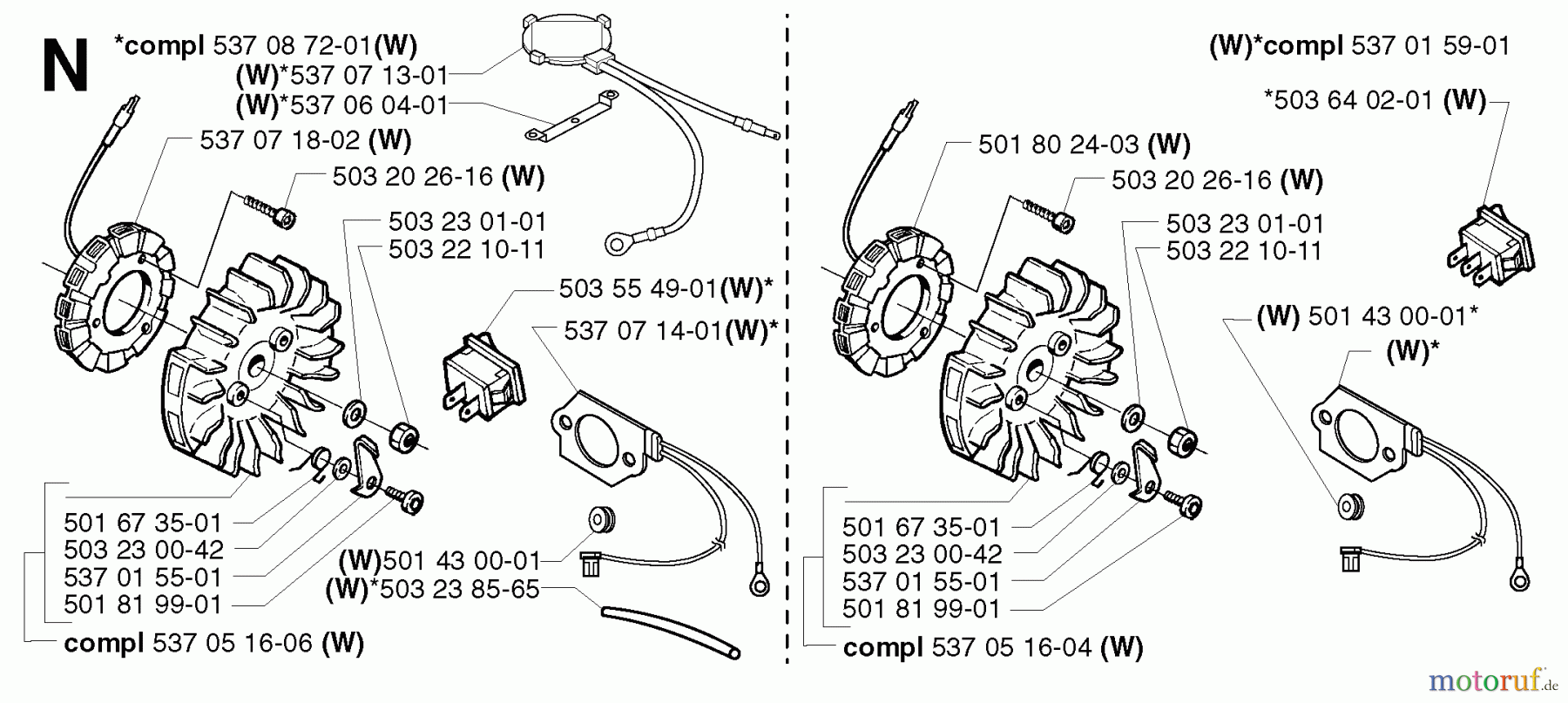 Jonsered Motorsägen CS2171 EPA - Jonsered Chainsaw (2003-05) HEATED CARBURETOR #2