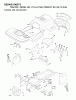 Jonsered LT12 (JLT12A, 954130044) - Lawn & Garden Tractor (2001-01) Ersatzteile CHASSIS ENCLOSURES