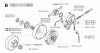 Jonsered CS2165 EPA - Chainsaw (2005-05) Ersatzteile CLUTCH OIL PUMP
