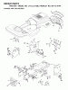 Jonsered LT12 (JLT12B, 954130044) - Lawn & Garden Tractor (2001-02) Ersatzteile CHASSIS ENCLOSURES