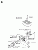 Jonsered CS2186 - Chainsaw (2007-01) Ersatzteile CARBURETOR AIR FILTER
