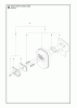 Jonsered CS2238 - Chainsaw (2010-04) Ersatzteile MUFFLER
