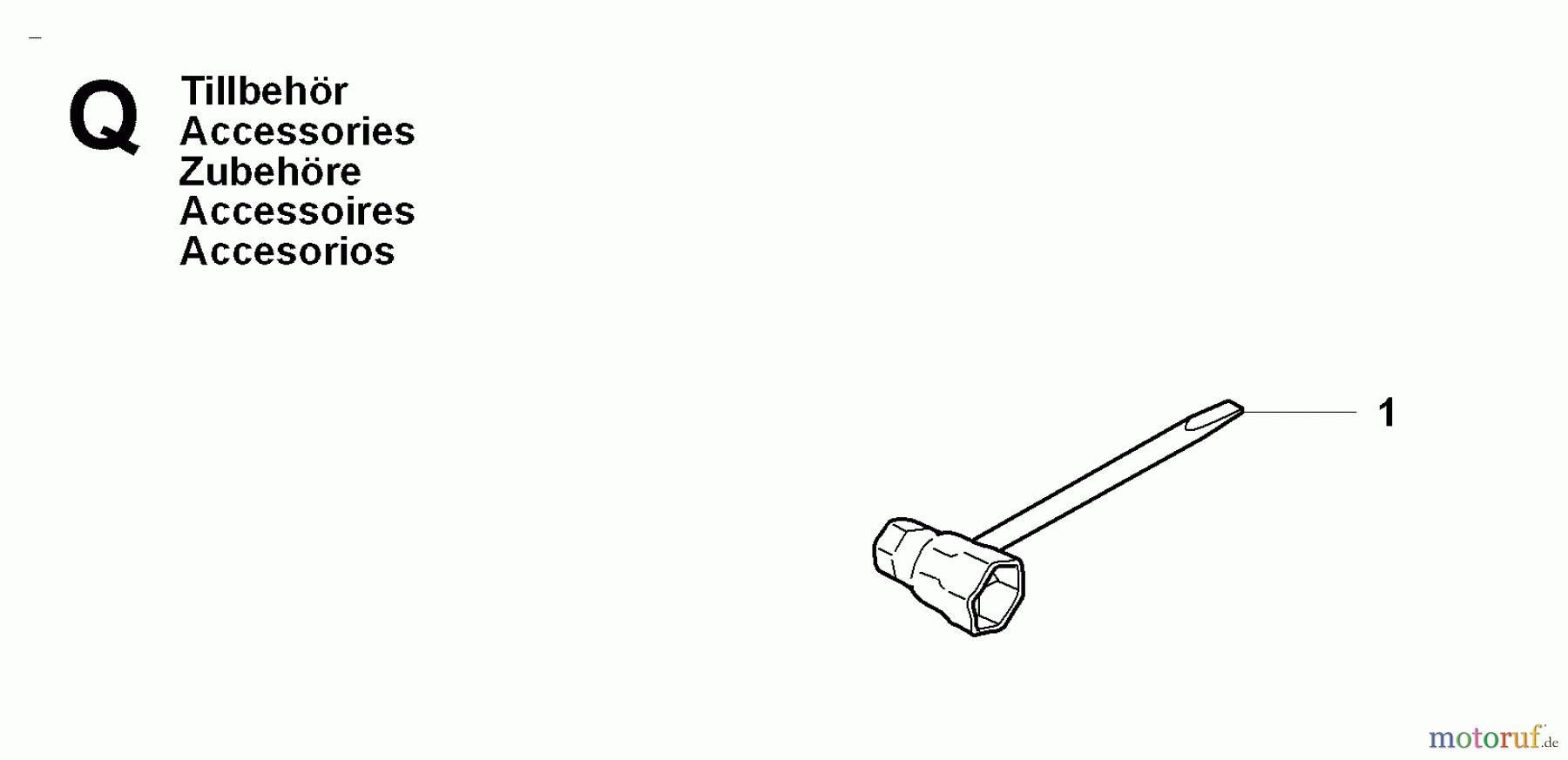 Jonsered Motorsägen CS2240 S - Jonsered Chainsaw (2009-02) ACCESSORIES #2