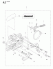 Jonsered CS2240 - Chainsaw (2009-02) Ersatzteile CHAIN BRAKE CLUTCH COVER