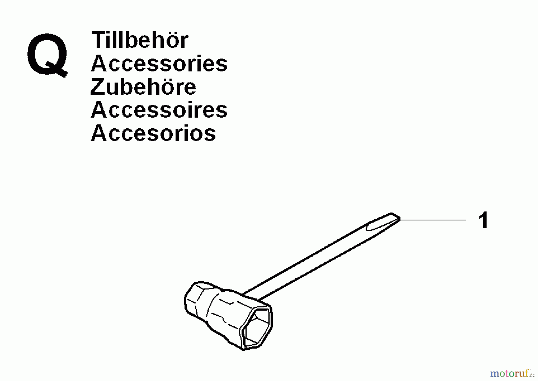 Jonsered Motorsägen CS2250 S - Jonsered Chainsaw (2008-09) ACCESSORIES #2