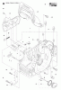 Jonsered CS2250 S - Chainsaw (2008-09) Ersatzteile CRANKCASE