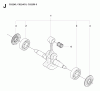 Jonsered CS2250 S - Chainsaw (2008-09) Ersatzteile CRANKSHAFT
