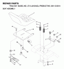 Jonsered LT13 (J81342C, 954130001) - Lawn & Garden Tractor (1998-12) Ersatzteile SEAT