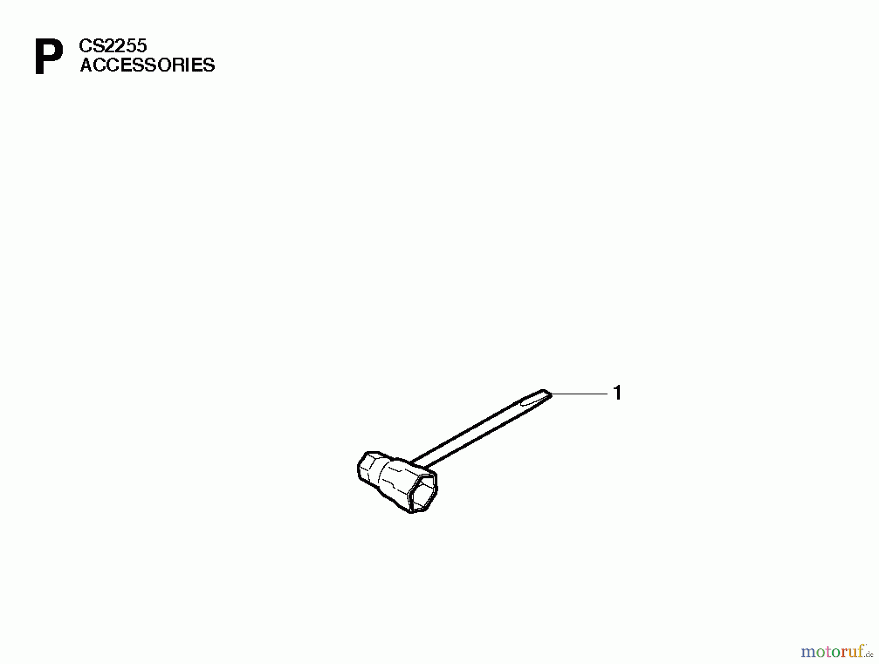 Jonsered Motorsägen CS2255 - Jonsered Chainsaw (2011-01) ACCESSORIES