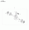 Jonsered CS2255 - Chainsaw (2011-01) Ersatzteile CRANKSHAFT
