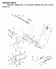 Jonsered LT13 (J81342F, 954130035) - Lawn & Garden Tractor (2000-04) Ersatzteile MOWER LIFT / DECK LIFT