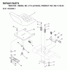 Jonsered LT13 (J81342F, 954130035) - Lawn & Garden Tractor (2000-04) Ersatzteile SEAT