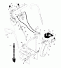 Jonsered ST 2106 (96191001201) - Snow Thrower (2007-01) Ersatzteile CONTROL PANEL DISCHARGE CHUTE