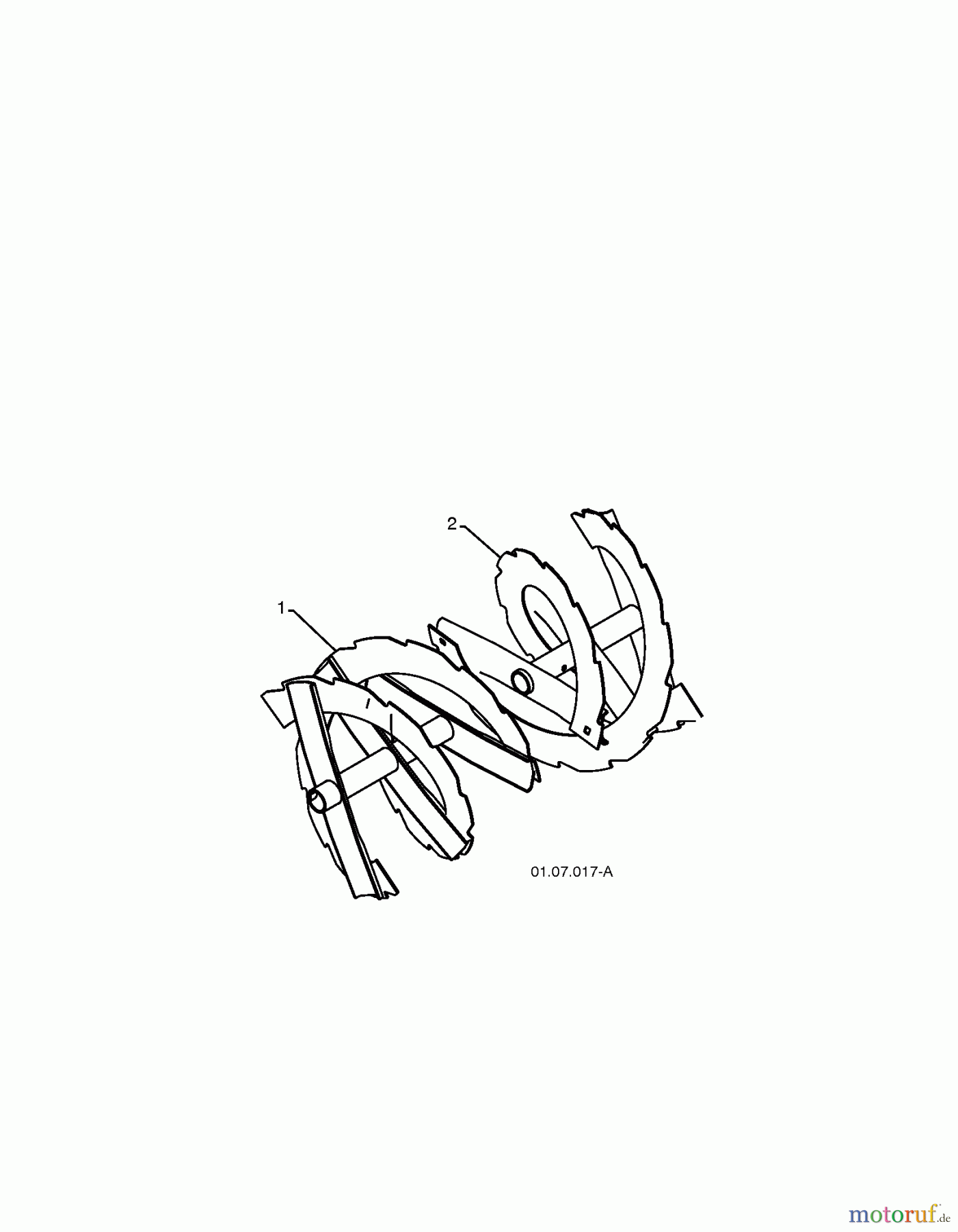 Jonsered Schneefräsen ST 2106 (96191002005) - Jonsered Snow Thrower (2009-08) AUGER HOUSING IMPELLER #2