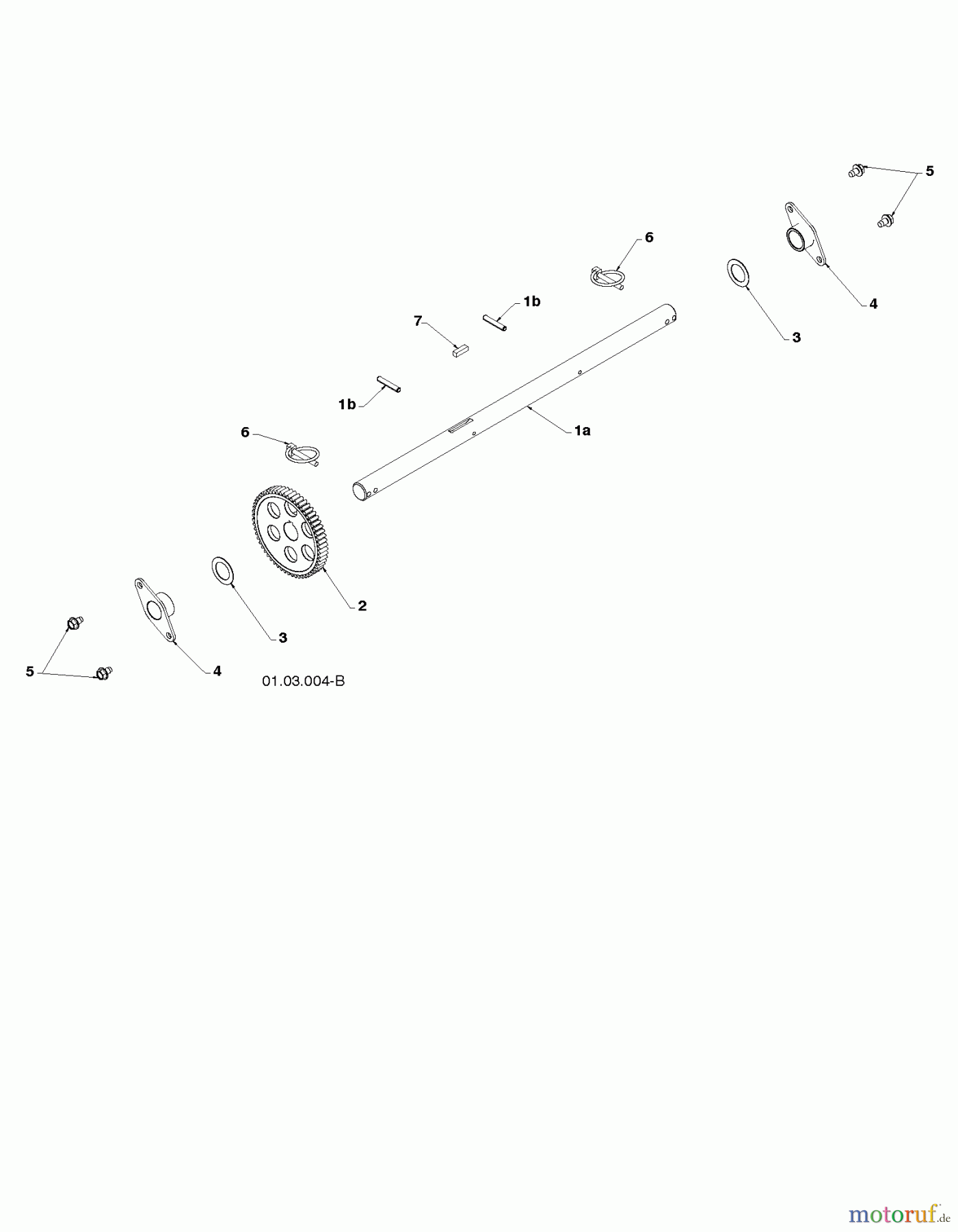 Jonsered Schneefräsen ST 2106 (96191002005) - Jonsered Snow Thrower (2009-08) DRIVE #1