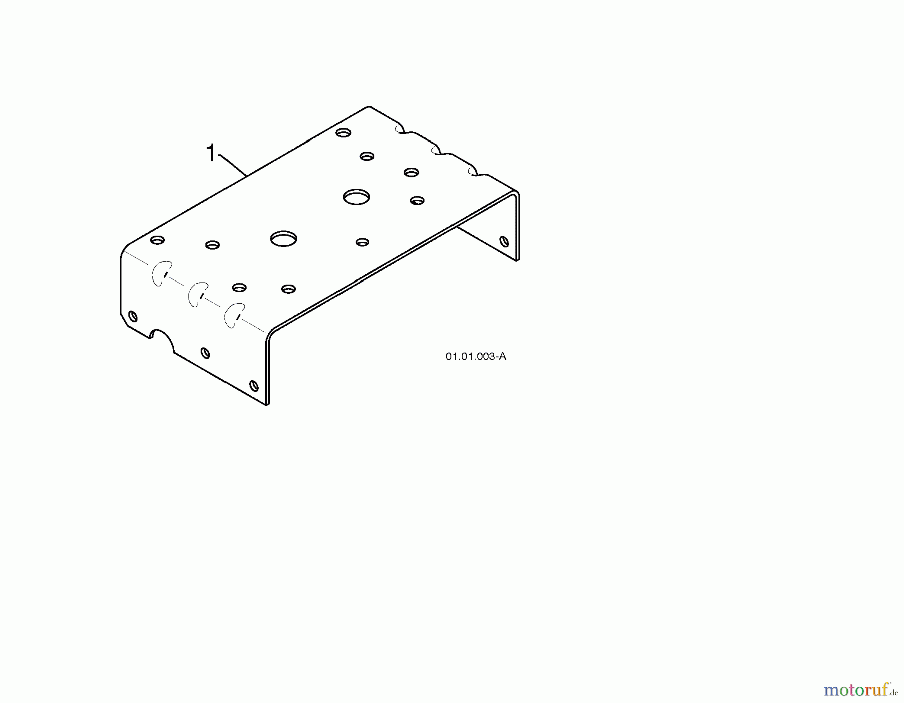  Jonsered Schneefräsen ST 2111 E - Jonsered Snow Thrower (2009-08) ENGINE PLATE #1