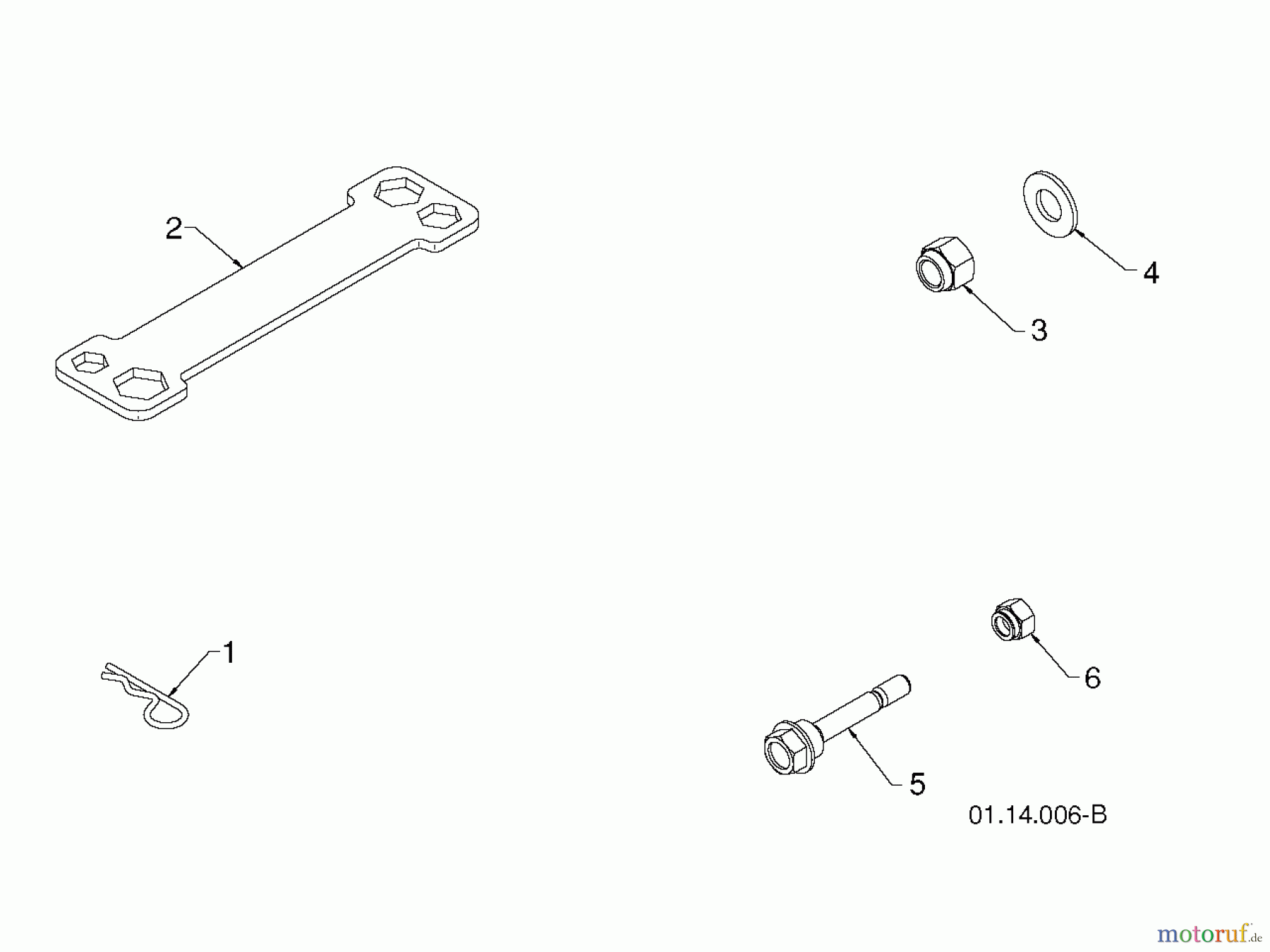 Jonsered Schneefräsen ST 2106 (96191002008) - Jonsered Snow Thrower (2012-06) ACCESSORIES #1