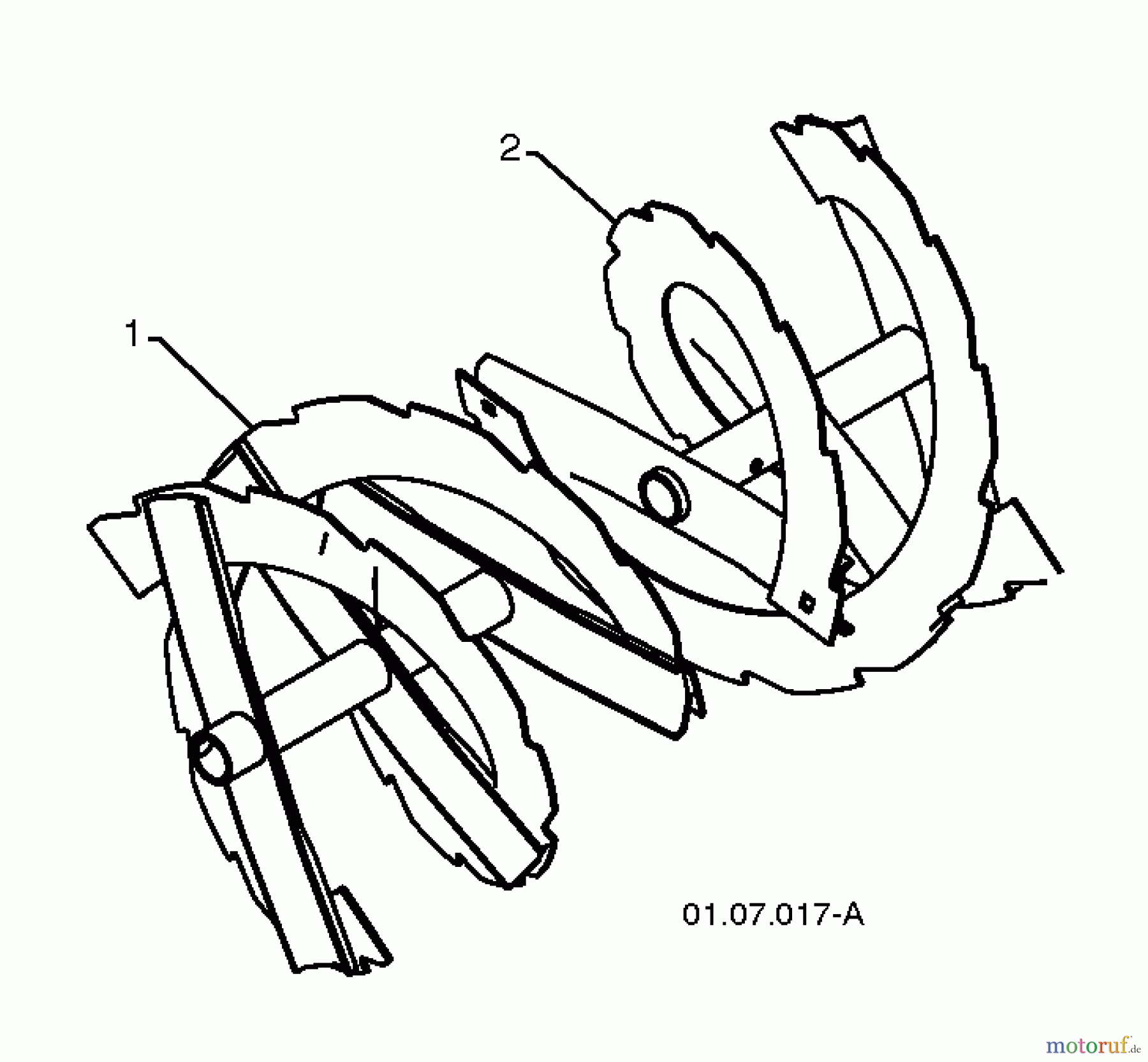 Jonsered Schneefräsen ST 2106 (96191002009) - Jonsered Snow Thrower (2012-05) AUGER HOUSING IMPELLER #1