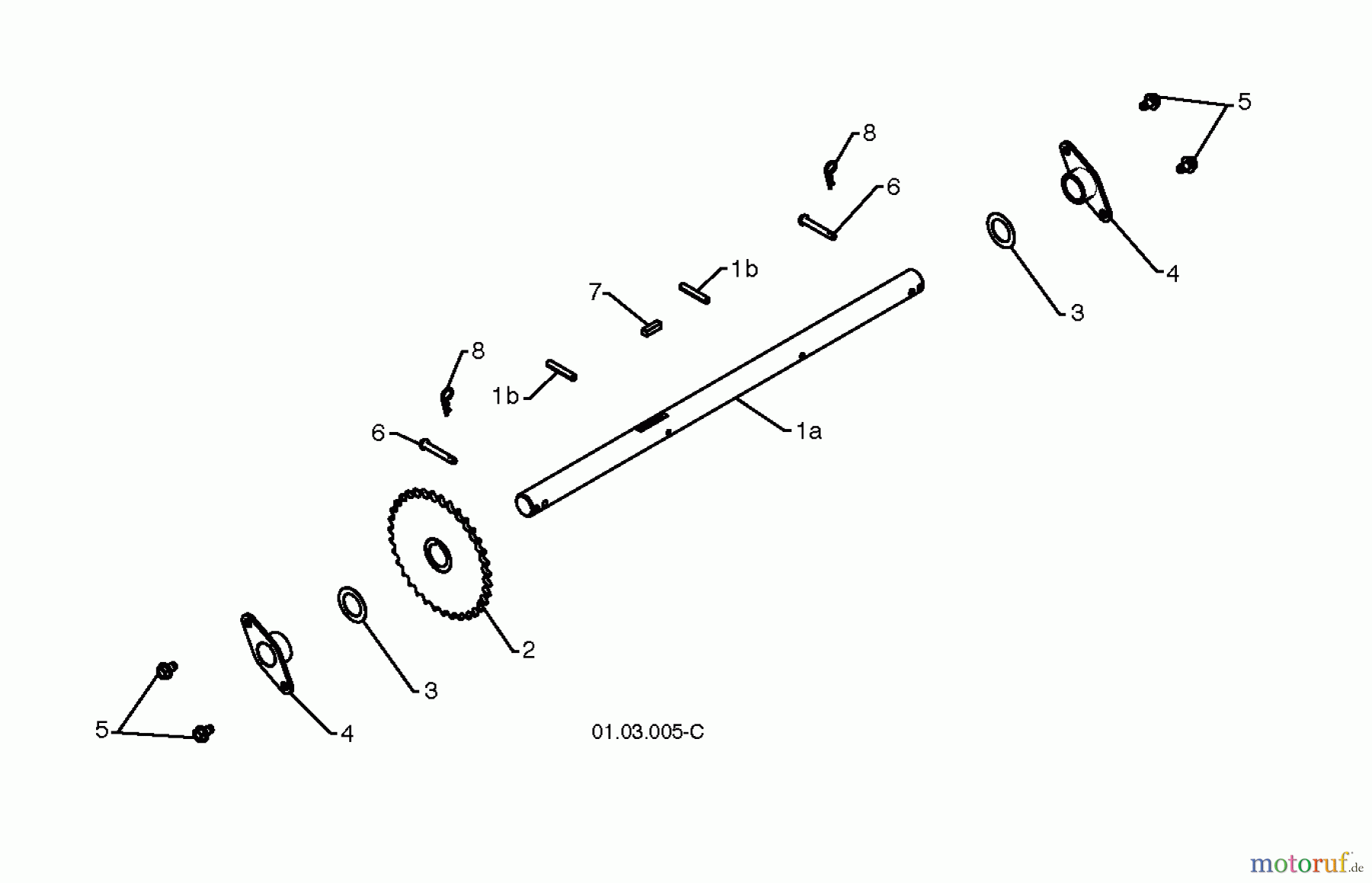 Jonsered Schneefräsen ST 2106 (96191002008) - Jonsered Snow Thrower (2012-06) DRIVE #2