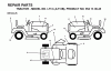 Jonsered LT13 (JLT13B, 954130045) - Lawn & Garden Tractor (2001-02) Ersatzteile DECALS