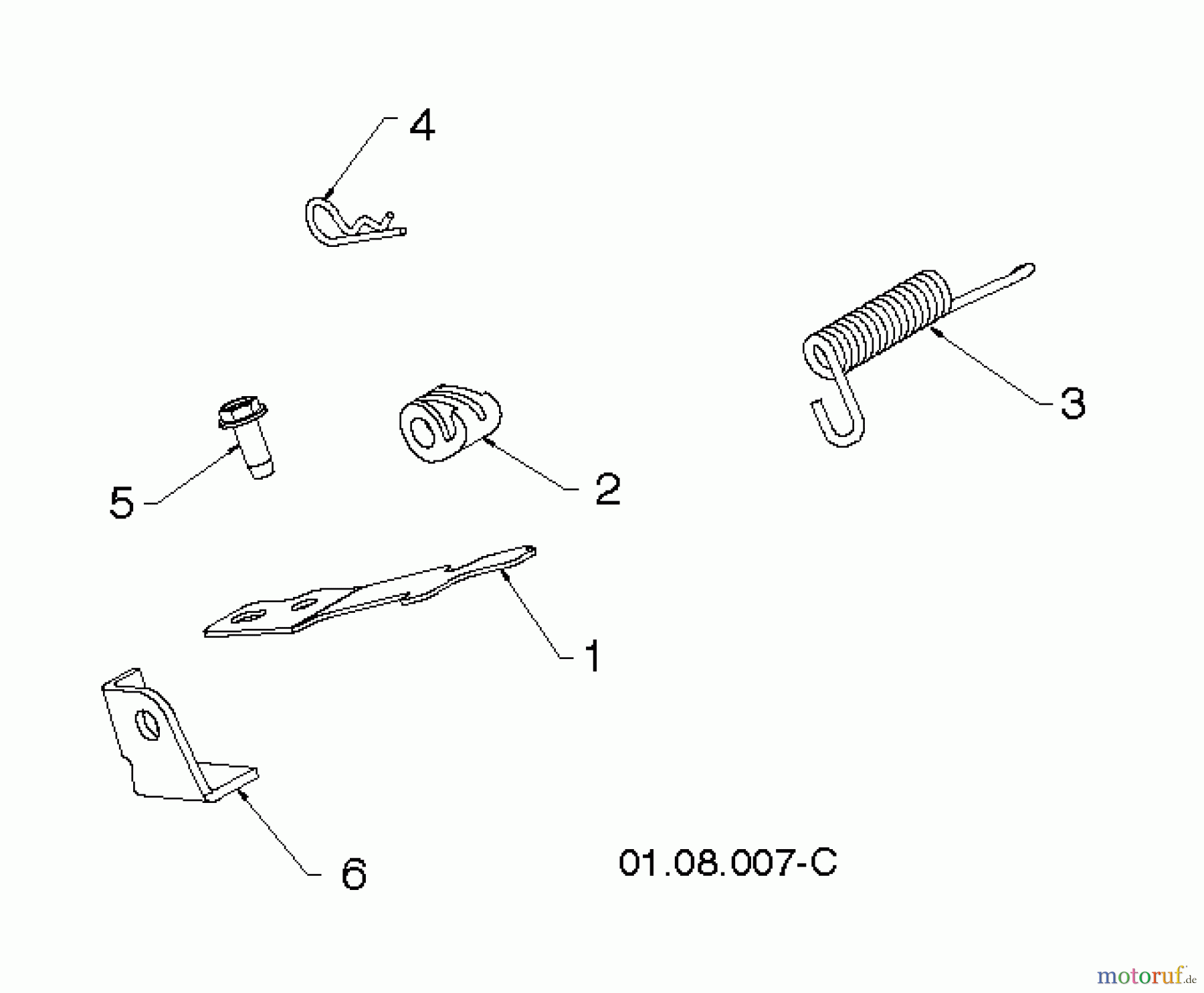 Jonsered Schneefräsen ST 2106 (96191002011) - Jonsered Snow Thrower (2012-11) HANDLE #3