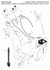 Jonsered ST 2109 E (96191001300) - Snow Thrower (2007-01) Ersatzteile CONTROL PANEL DISCHARGE CHUTE