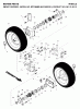 Jonsered ST 2109 E (96191001301) - Snow Thrower (2007-01) Ersatzteile WHEELS TIRES