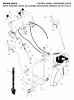 Jonsered ST 2109 E (96191001303) - Snow Thrower (2007-01) Ersatzteile CONTROL PANEL DISCHARGE CHUTE