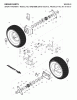 Jonsered ST 2109 E (96191002101) - Snow Thrower (2007-10) Ersatzteile WHEELS TIRES