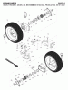 Jonsered ST 2109 E (96191002102) - Snow Thrower (2007-10) Ersatzteile WHEELS TIRES