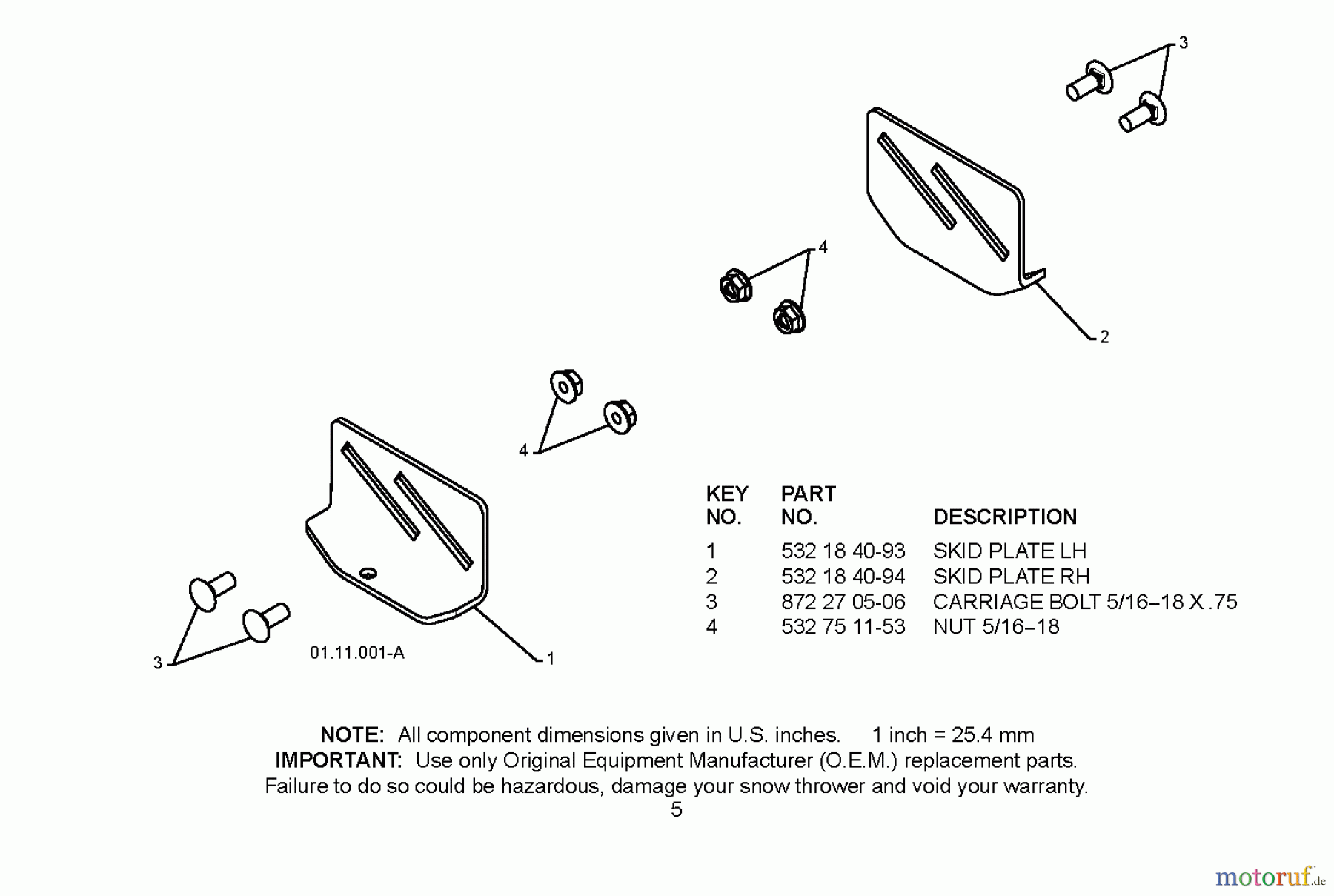 Jonsered Schneefräsen ST 2109 E (96191002107) - Jonsered Snow Thrower (2009-08) AUGER HOUSING IMPELLER #1