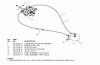Jonsered ST 2109 E (96191002107) - Snow Thrower (2009-08) Ersatzteile CONTROL PANEL DISCHARGE CHUTE #1