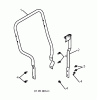 Jonsered ST 2109 E (96191002107) - Snow Thrower (2009-08) Ersatzteile HANDLE #1