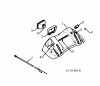 Jonsered ST 2109 E (96191002107) - Snow Thrower (2009-08) Ersatzteile HANDLE #6
