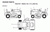 Jonsered LT13 (JNA13A) - Lawn & Garden Tractor (2001-05) Ersatzteile DECALS