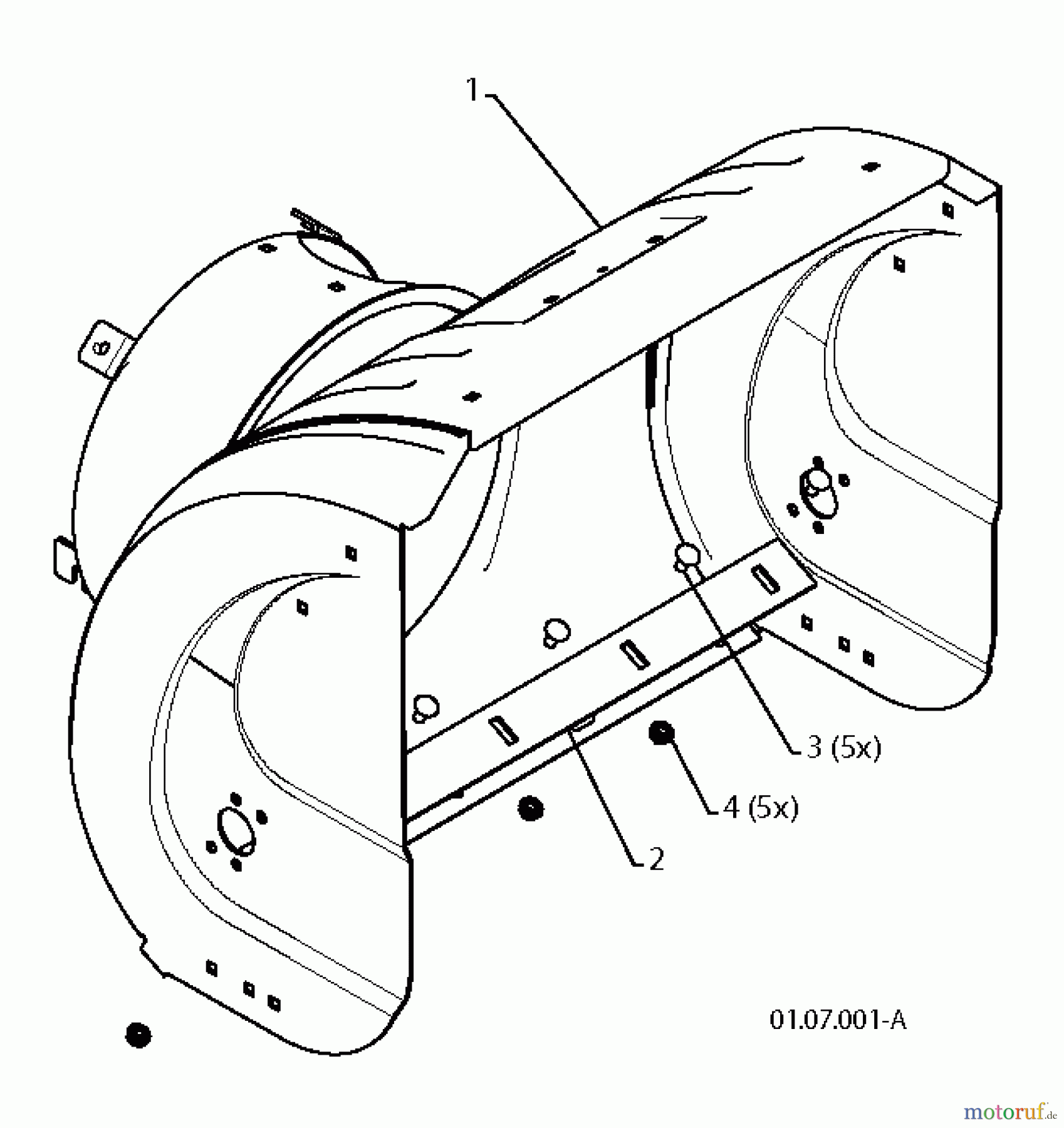 Jonsered Schneefräsen ST 2109 E (96191004000) - Jonsered Snow Thrower (2010-06) AUGER HOUSING IMPELLER #3