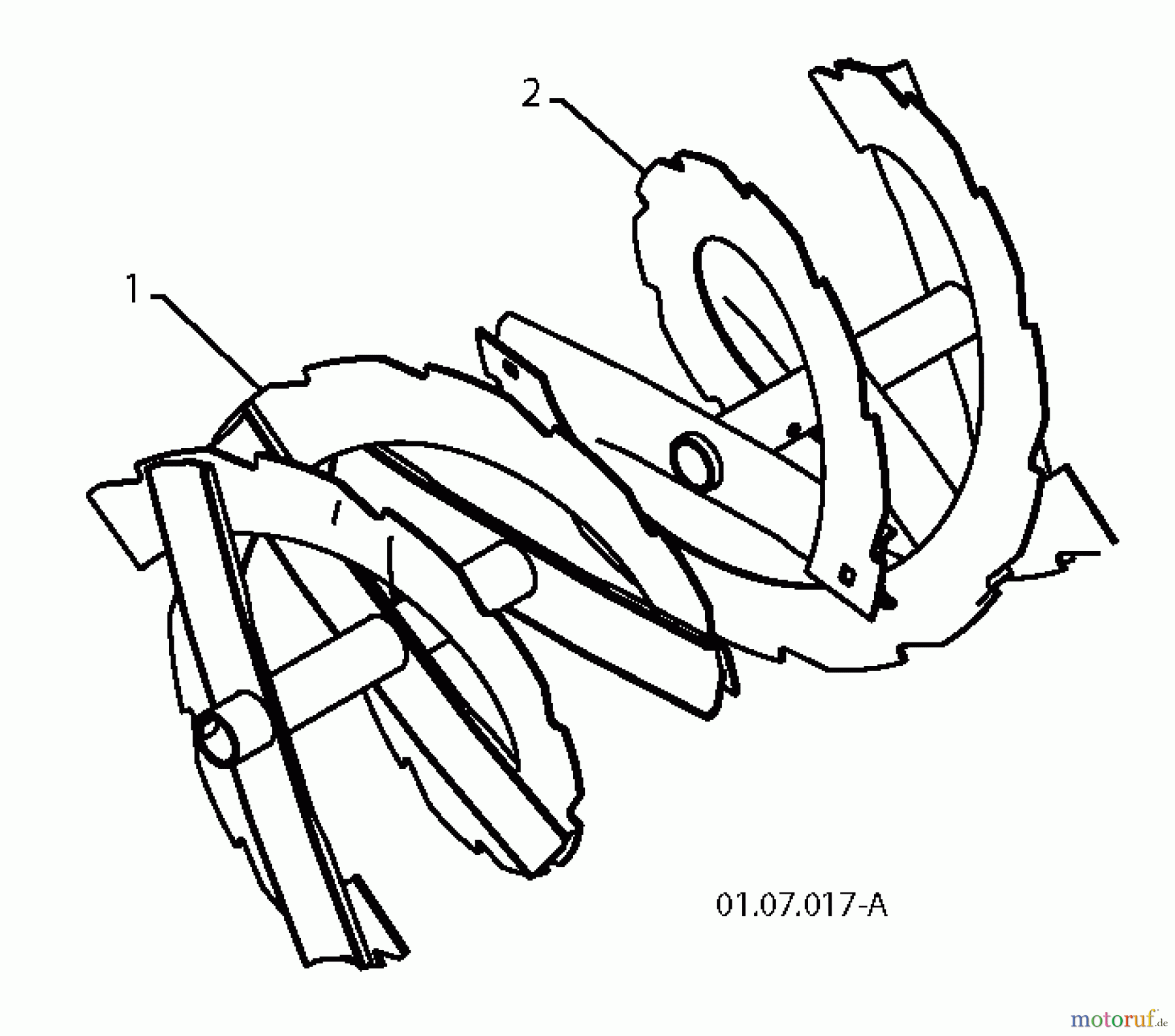 Jonsered Schneefräsen ST 2109 E (96191004000) - Jonsered Snow Thrower (2010-06) AUGER HOUSING IMPELLER #6