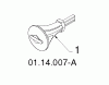 Jonsered ST 2109 E (96191004003) - Snow Thrower (2011-07) Ersatzteile ACCESSORIES #3