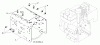 Jonsered ST 2109 E (96191004003) - Snow Thrower (2011-07) Ersatzteile CHASSIS ENGINE PULLEYS #1