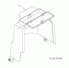 Jonsered ST 2109 E (96191004003) - Snow Thrower (2011-07) Ersatzteile CHASSIS ENGINE PULLEYS #4